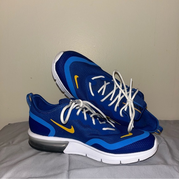Nike Other - Nike AIRMAX Sneakers - Blue and Yellow